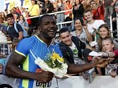 Justin Gatlin po triumfu