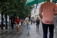 Česko o víkendu čeká deštivé počasí. Ilustrační snímek