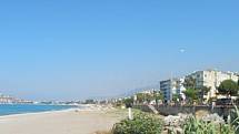 Alanya: panorama "východní" části