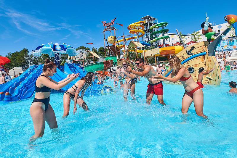 Aquapark Istralandia je považován za jeden z nejzábavnějších aquaparků v celém Chorvatsku.