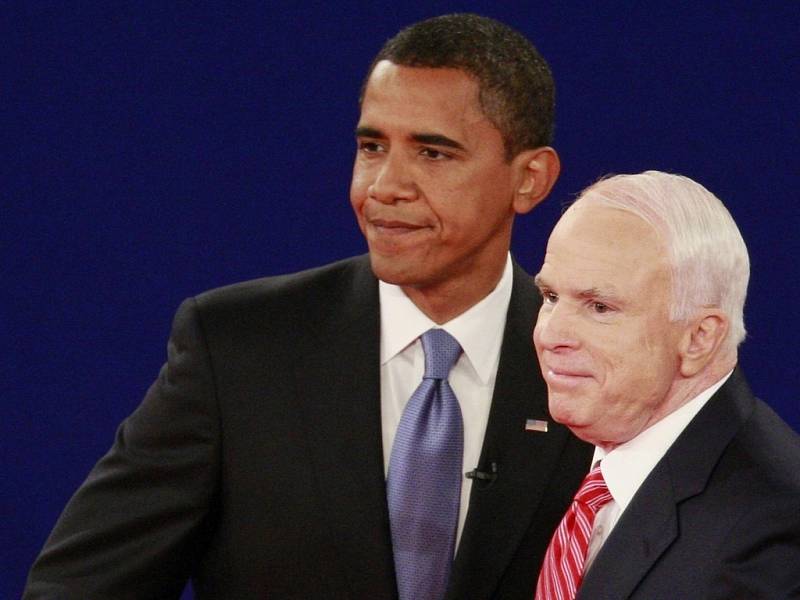 McCain a Obama. Předvolební kampaň finišuje