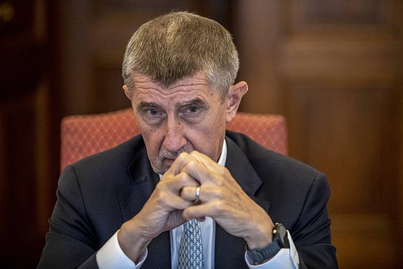 Premiér Andrej Babiš poskytl 16. června 2020 rozhovor Deníku