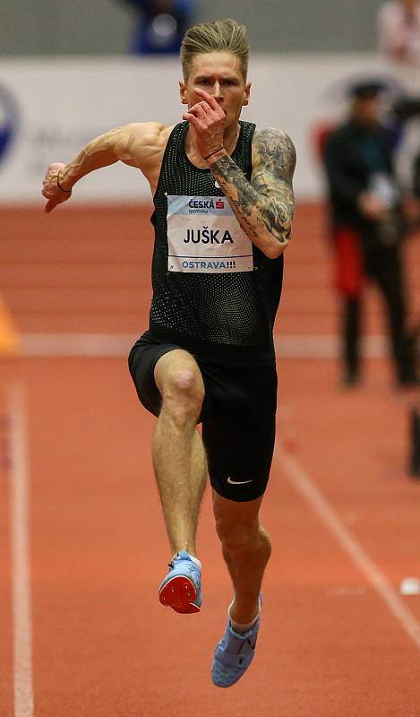 Czech Indoor Gala, mezinárodní halový atletický mítink EA. Radek Juška.