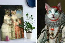 Umělkyně vytváří osobní portréty čtyřnohých mazlíčků