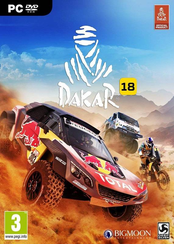 Hra Dakar 18. Cena: 1 199 Kč