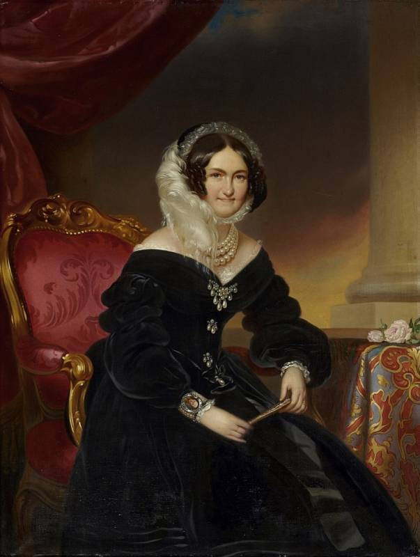 Císařovna Karolína Augusta Bavorská, čtvrtá manželka rakouského císaře Františka I., rakouská císařovna a česká a uherská královna
