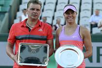 Lucie Hradecká a Marcin Matkowski titul ve smíšené čtyřhře na French Open nezískali.