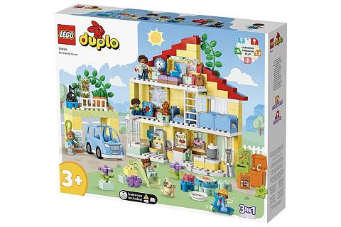Deset rodin testovalo stavebnici LEGO® DUPLO® Rodinný dům 3 v 1.