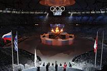 Závěrečný ceremoniál zimních olympijských her 2010. Další hry budou v ruském Soči.