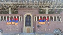 Arménie - Hrazdan - větší stadion, než na kterém se hrál zápas Arménie - Itálie.