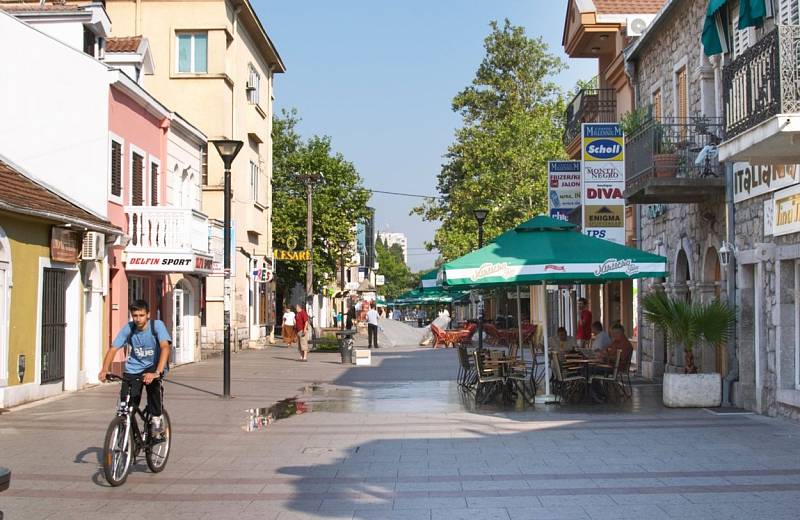 Hlavní město Černé Hory Podgorica.