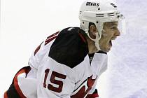 Český hokejový útočník Petr Sýkora z New Jersey Devils.