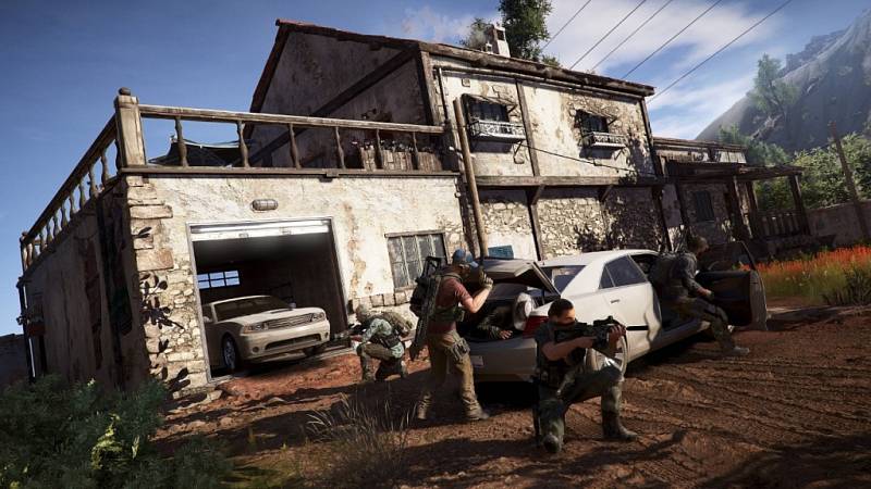 Počítačová hra Ghost Recon: Wildlands.