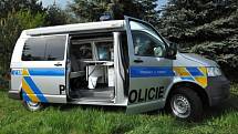 Volkswagen Transporter v úpravě pro policii ČR.