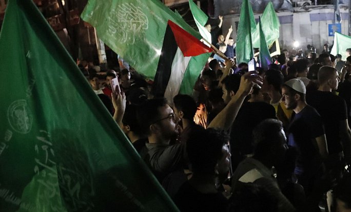 Oslavy příměří v Gaze