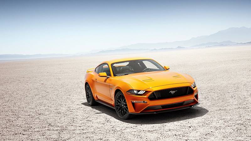 Ford Mustang po faceliftu.