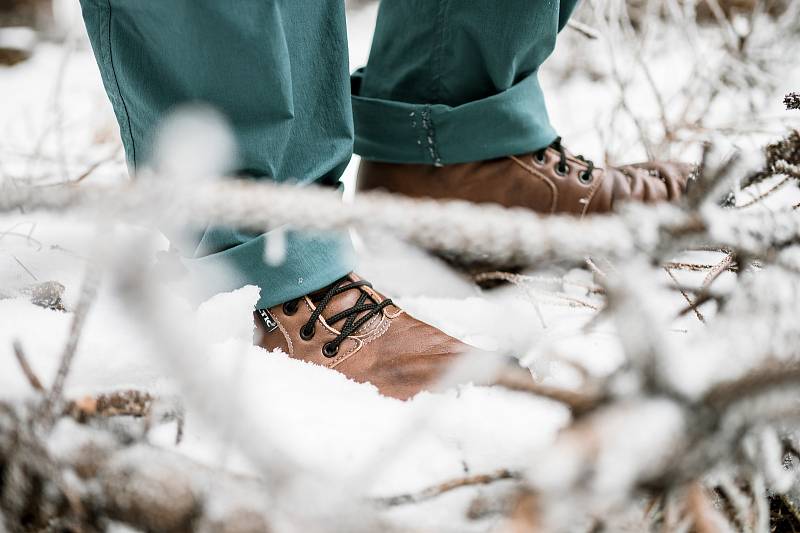 Zimní barefoot boty se prodávají zateplené, buď s kožíškem nebo podšívkou.