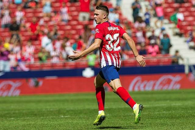 Borja Garcés z Atlétika Madrid.