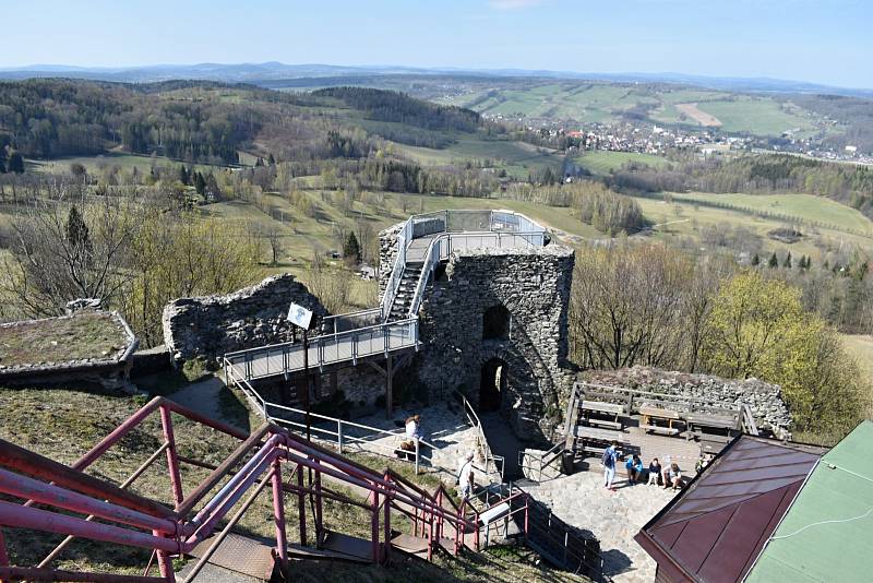 Výlet v Lužických horách - hrad Tolštejn.