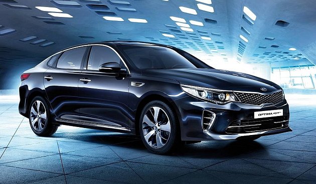 Kia Optima GT.