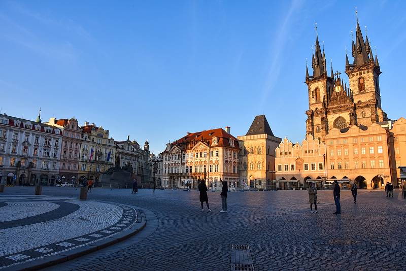 Pandemie a s ní spojená opatření tak přináší jedinečnou šanci pořídit snímky, jaké se běžně vyfotit nedají.