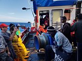 Migranty z lodi Santa Madre de Loreto přijala Malta
