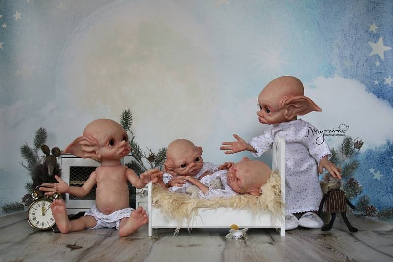Reborn panenky, které vyrábí Dagmar Němcová.