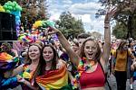 Pochod Prague Pride prošel 11. srpna centrem Prahy.