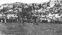 Černohorští partyzáni v předvečer bitvy u Pljevlji, k níž došlo 1. prosince 1941