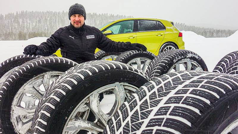 Testování pneumatik probíhá na dalekém severu
