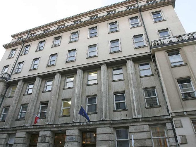 Ministerstvo práce a sociálních věcí v ulici Na poříčním právu 1 v Praze.