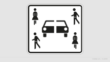Značka vyhrazeného stání pro sdílené vozy