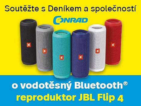 Vodotěsný Bluetooth od Conrad.