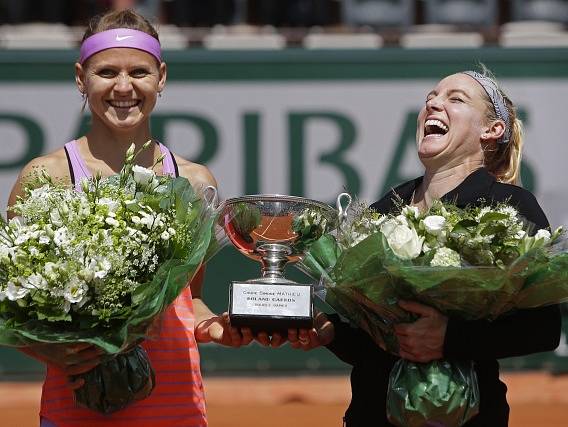 Lucie Šafářová a Bethanie Matteková-Sandsová