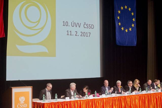 Zasedání ústředního výkonného výboru ČSSD se uskutečnilo 11. února v Praze.