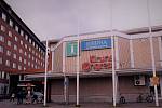 Tak vypadal původní hotel Scandic a původní kongresové a kulturní centrum. Co do architektury si Kiruna velmi polepšila.