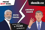 Prezidentská debata Deníku mezi Petrem Pavlem a Andrejem Babišem