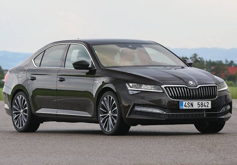 Vyšší třída: 1. Škoda Superb: 5205 kusů