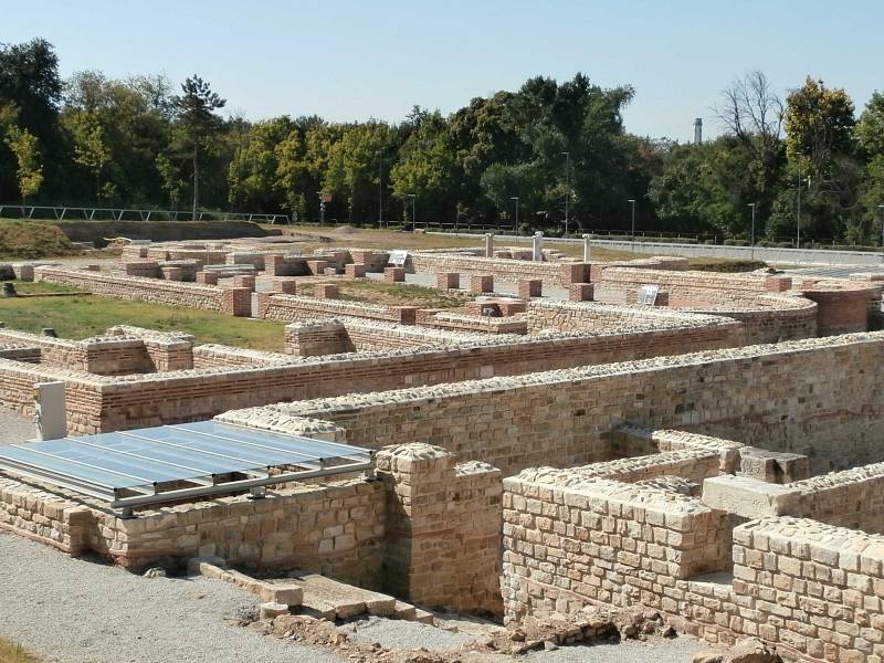 Legionářská pevnost Novae na severu Bulharska.