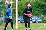 Fotbalový trénink Bohumínských fotbalistů s brankářem Tomášem Vaclíkem.Na fotografii Tomáš Vaclík.