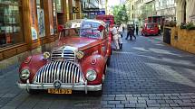 Horch 853 Sport Cabriolet brněnských hasičů.