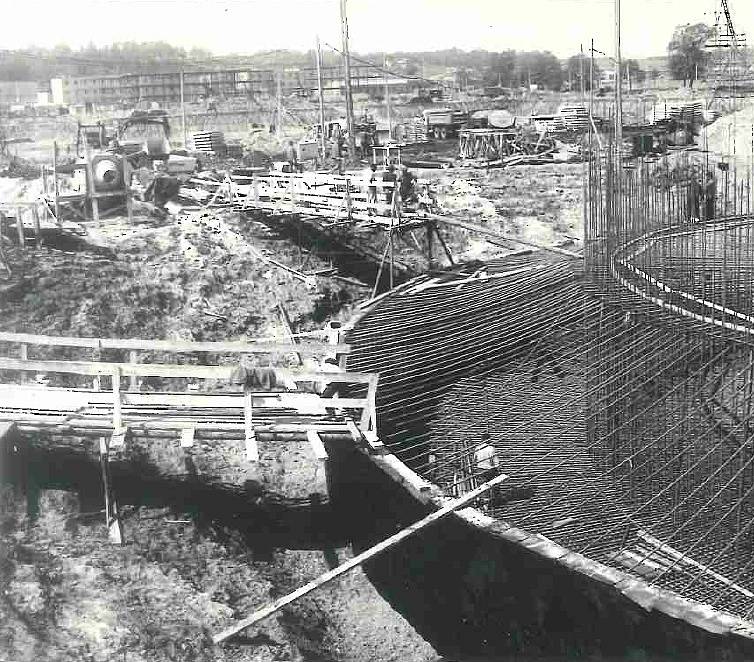 Elektrárna Dětmarovice - výstavba (začátek 70. let 20. století)