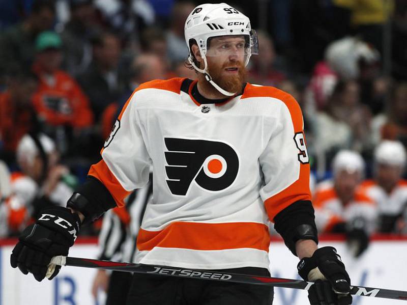 Hokejista Philadelphie Flyers Jakub Voráček.