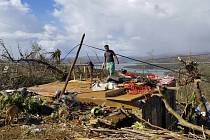 Následky tajfunu Rai, který minulý týden zasáhl Filipíny