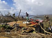 Následky tajfunu Rai, který minulý týden zasáhl Filipíny
