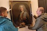 Po více než 30 letech se do sbírek hospitalu Kuks na Trutnovsku vrátil obraz významného barokního malíře Nicolase de Largillierra