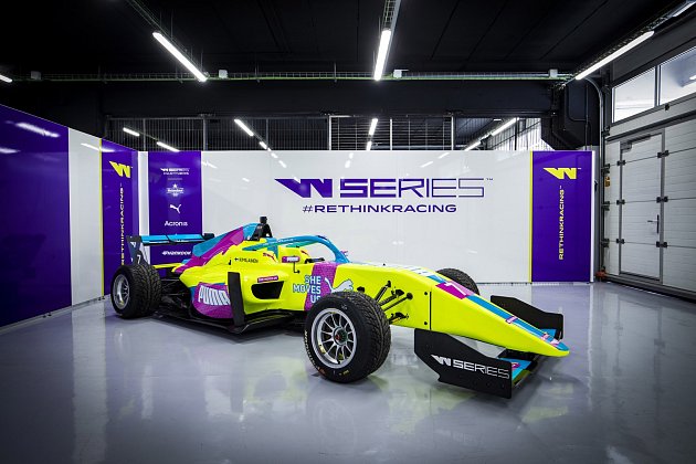 L'auto Puma Formula W Series 2022.