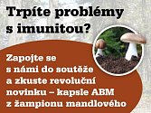 Trpíte problémy s imunitou? Zapojte se s regionálním Deníkem do soutěže a zkuste revoluční novinku – kapsle ABM z žampionu mandlového.  