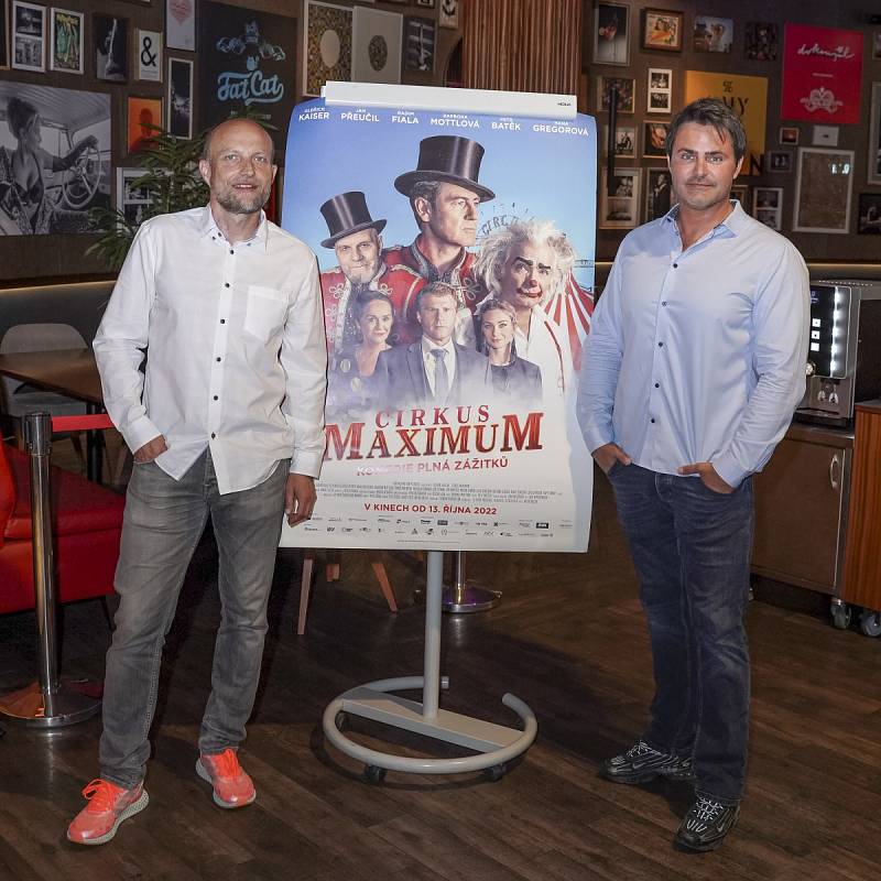 Jiří Ployhar a Miroslav Šimůnek se skamarádili při natáčení filmu Cirkus Maximum