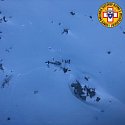Nehoda vrtulníku a letadla v italských Alpách
